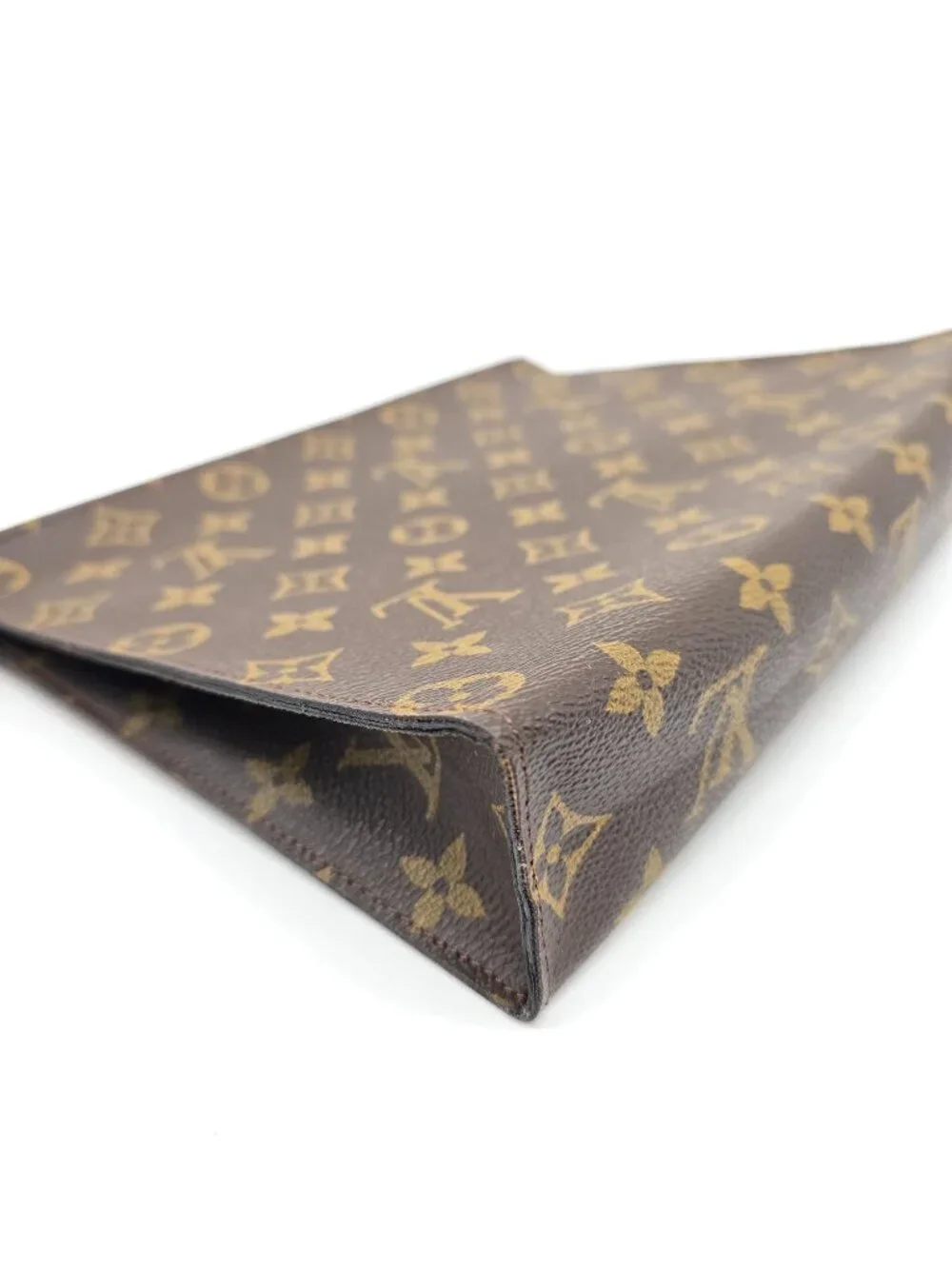 Authentic Louis Vuitton Poche Toilette 26 Monogram Canvas Zip Cosmetic Pouch